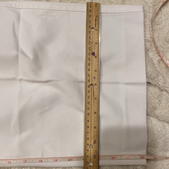 Ann Taylor the Kate wide leg crop high rise white pants size 14 - Picture 12 of 12